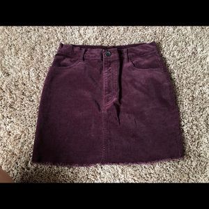 Forever 21 Felt Skirt